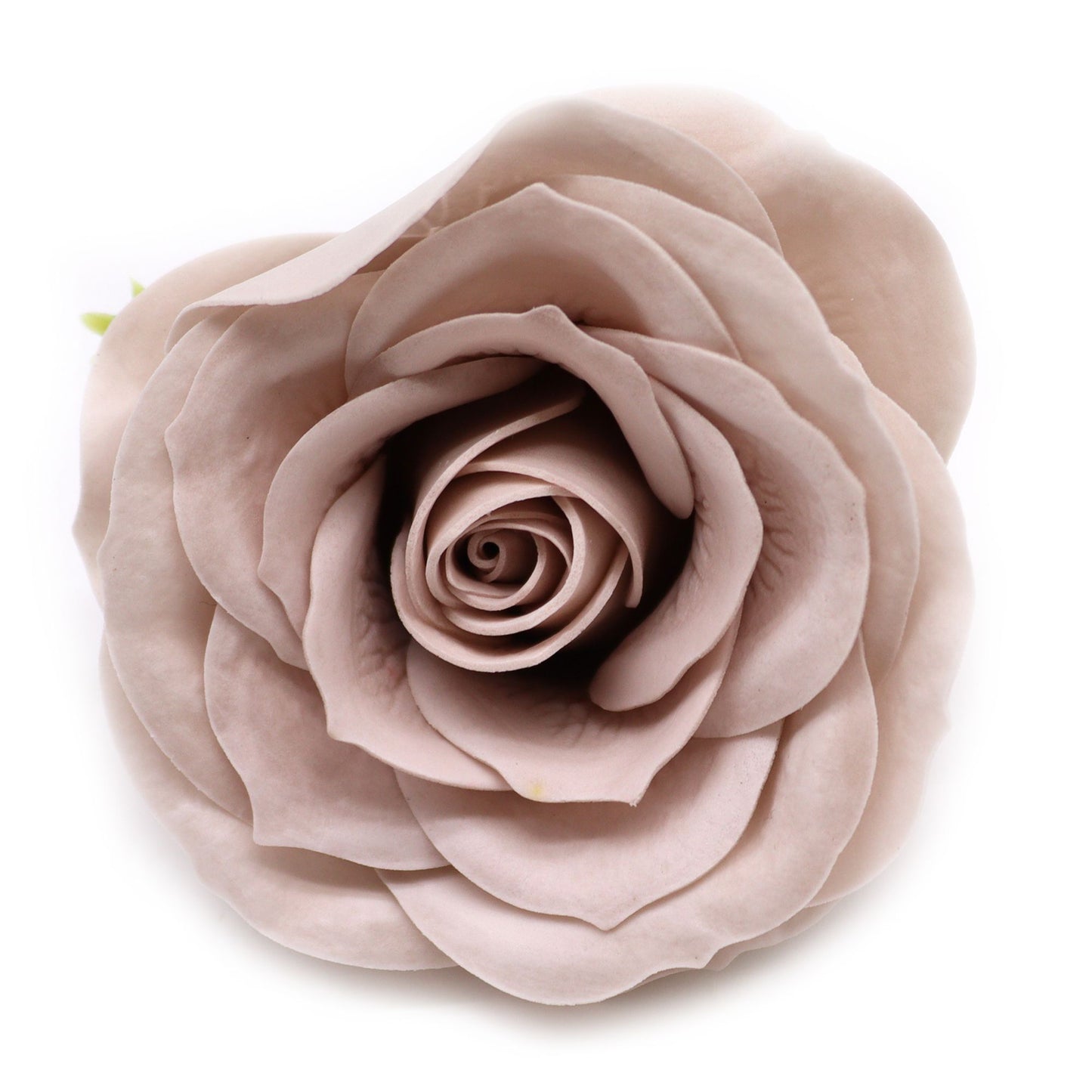 Flores de Sabão Artesanal Grandes (7 Camadas) Rosas Vintage - Bege Fumado