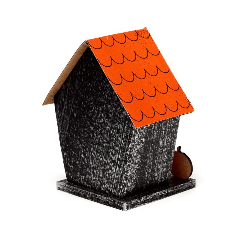 Trick or Treat Pumpkin House Halloween LED Decoration