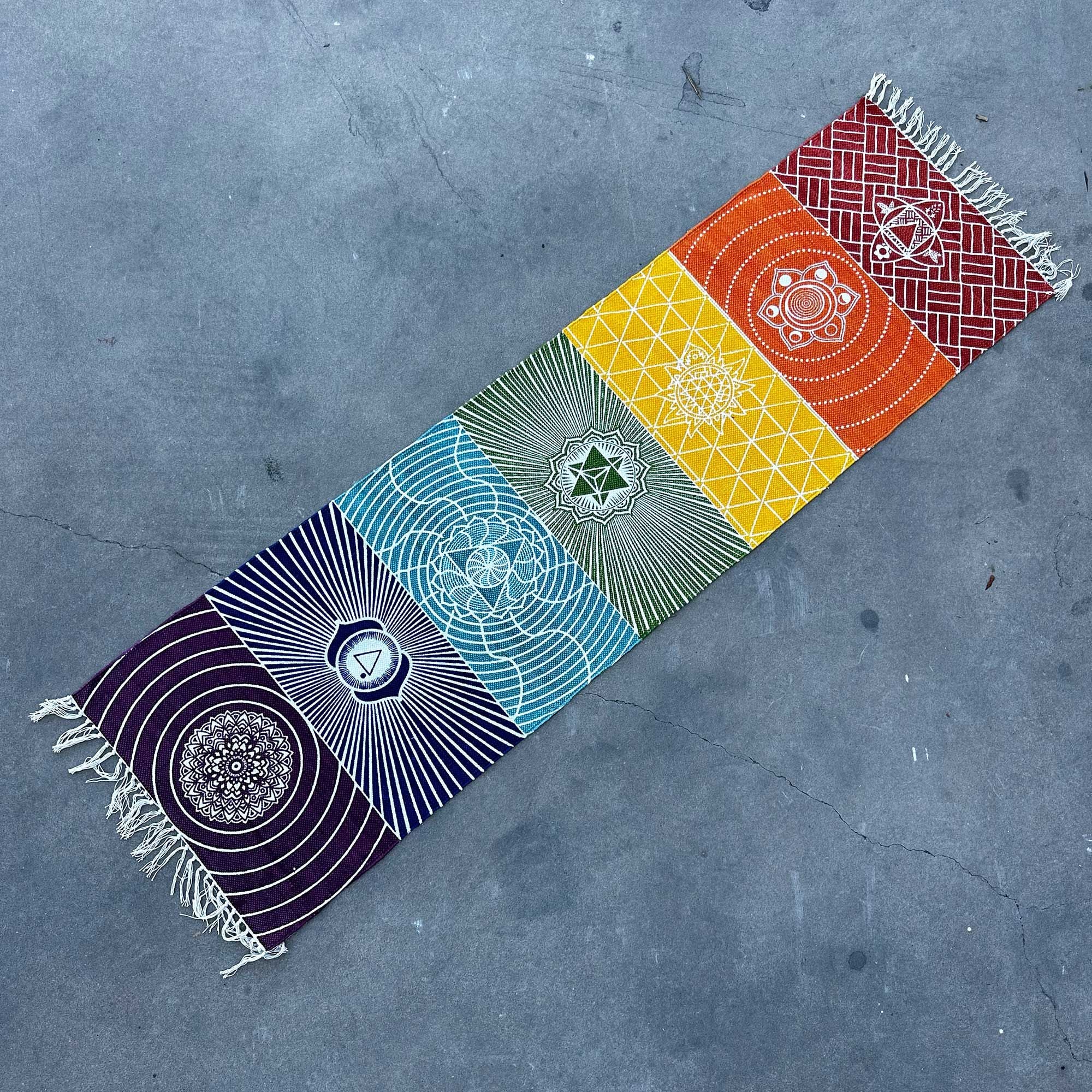 Chakra Yoga Rug 60x200cm