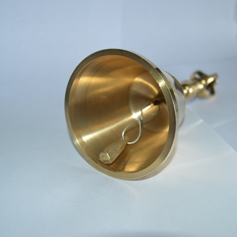 Magic Ceremony Pentagram Moon Rattle Pure Brass Altar Pendulum