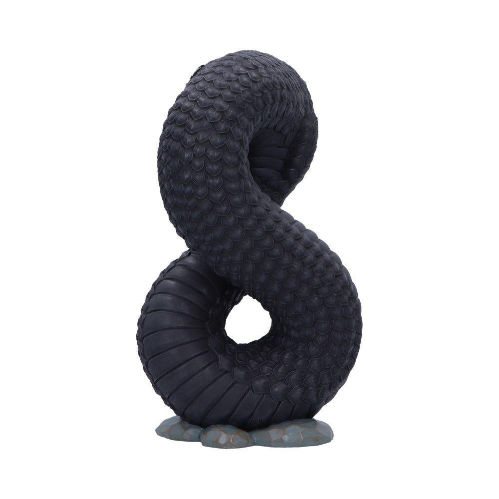 Mystical Ouroboros Figurine Snake Decor Occult Cult Cuties Serpent Sculpture Art