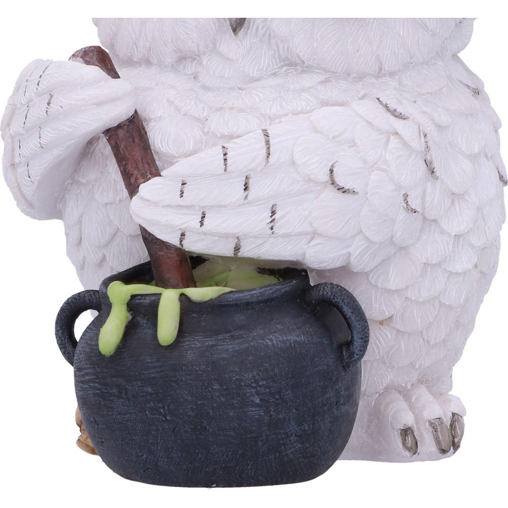 Owl Potion Figurine Witchcraft Halloween Gothic Fantasy Ornament Home Decor