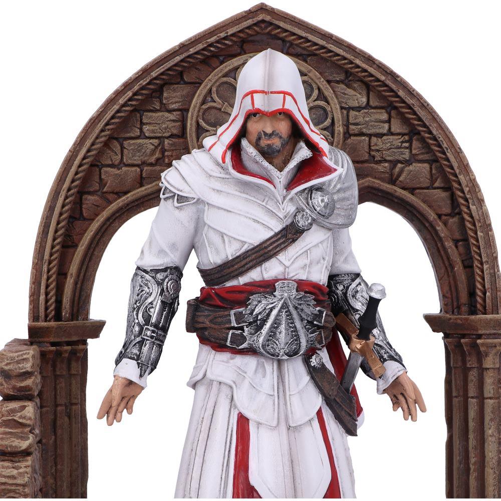 Assassin’s Creed Bookends Altaïr Ezio Figures Gamer Shelf Ornament Collectible