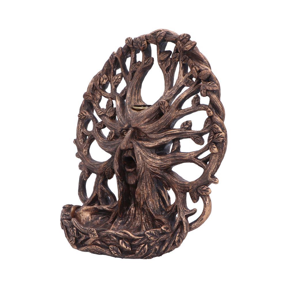Mystical Forest God Backflow Incense Holder Pagan Nature Spirit Woodland