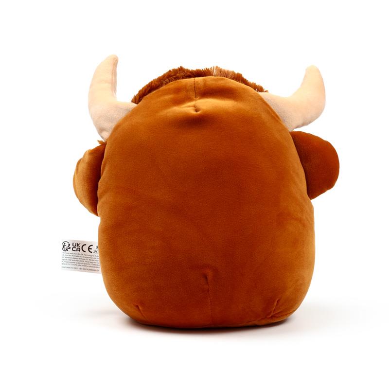 Squidglys Highland Coo Cow Plush Soft Stuffed Animal Cuddle Buddy Cute Gift 22cm