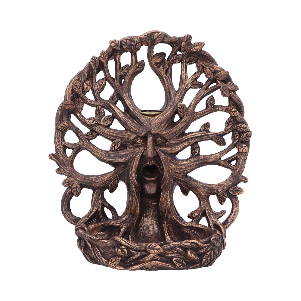Mystical Forest God Backflow Incense Holder Pagan Nature Spirit Woodland