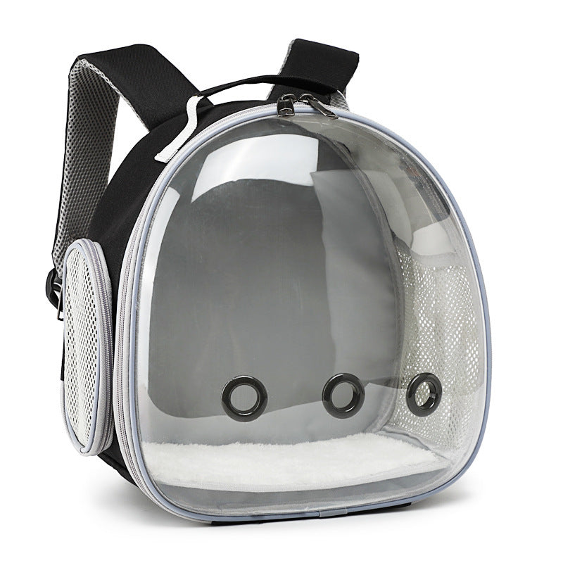 Pet Backpack Hamster Carrier Transparent Small Animal Carrier Guinea Pig Backpack Sugar Glider Ferret Pet Bag Rabbit Bunny Cage