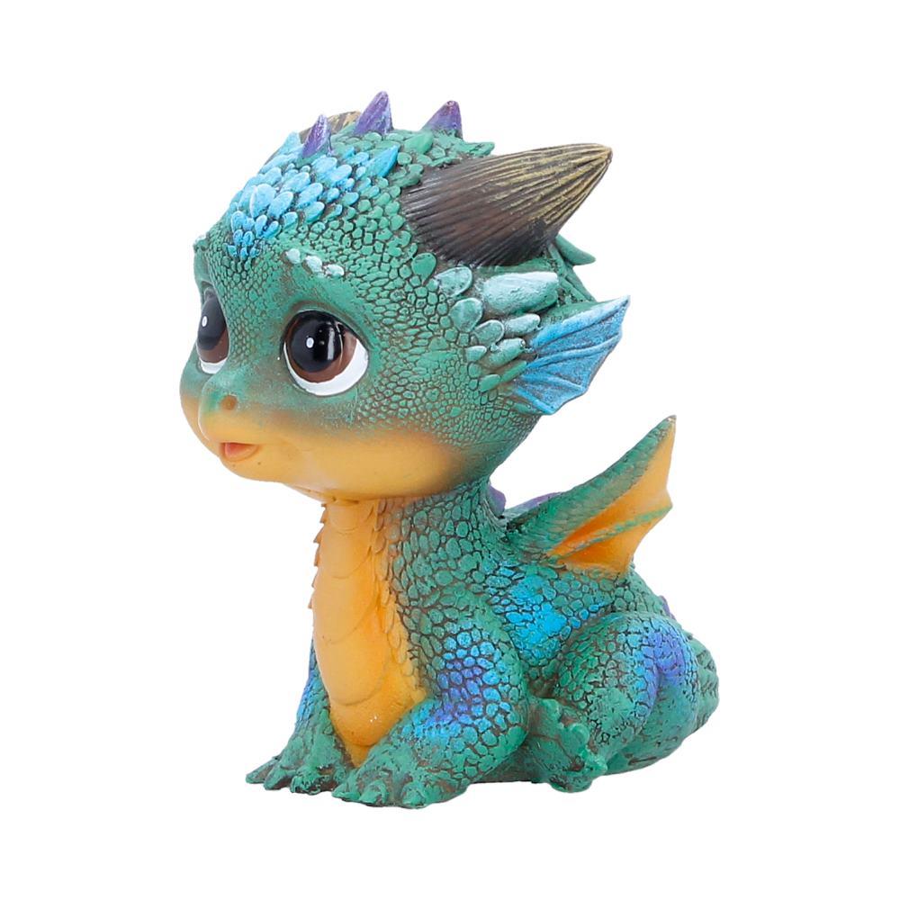Blaze Mini Dragon Statue Cute Baby Fantasy Figurine Ornament  Mythical Decor
