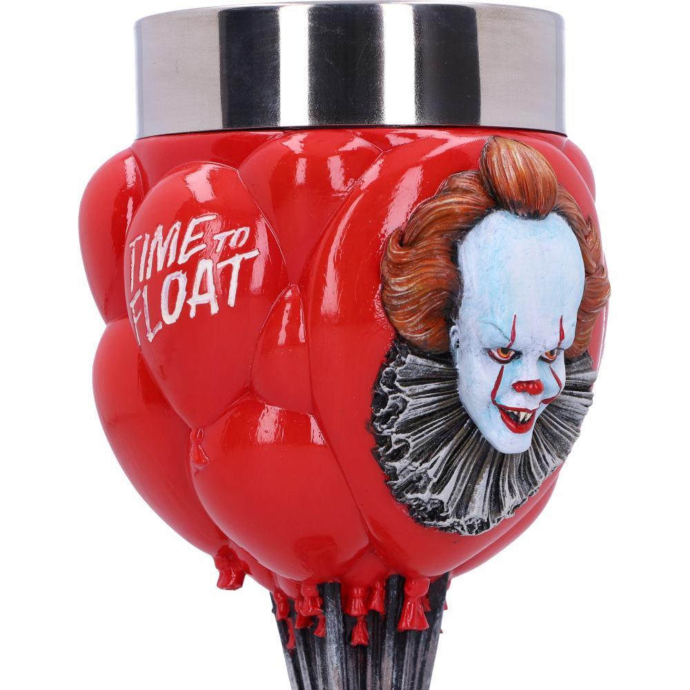 Official IT Pennywise Goblet Time to Float Horror Cup Gothic Collectors Drinkware