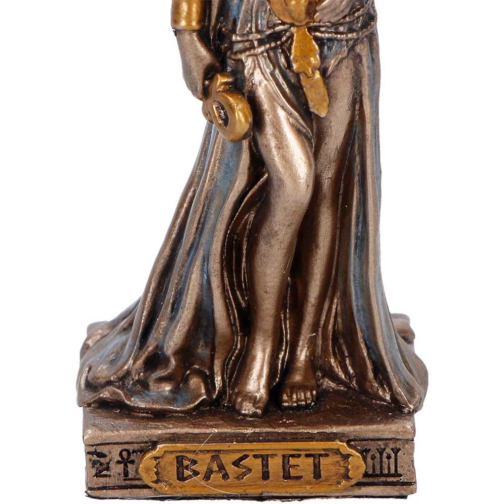 Small Bastet Cat Goddess Statue Ancient Egypt Mythology Statue Ornament Gift