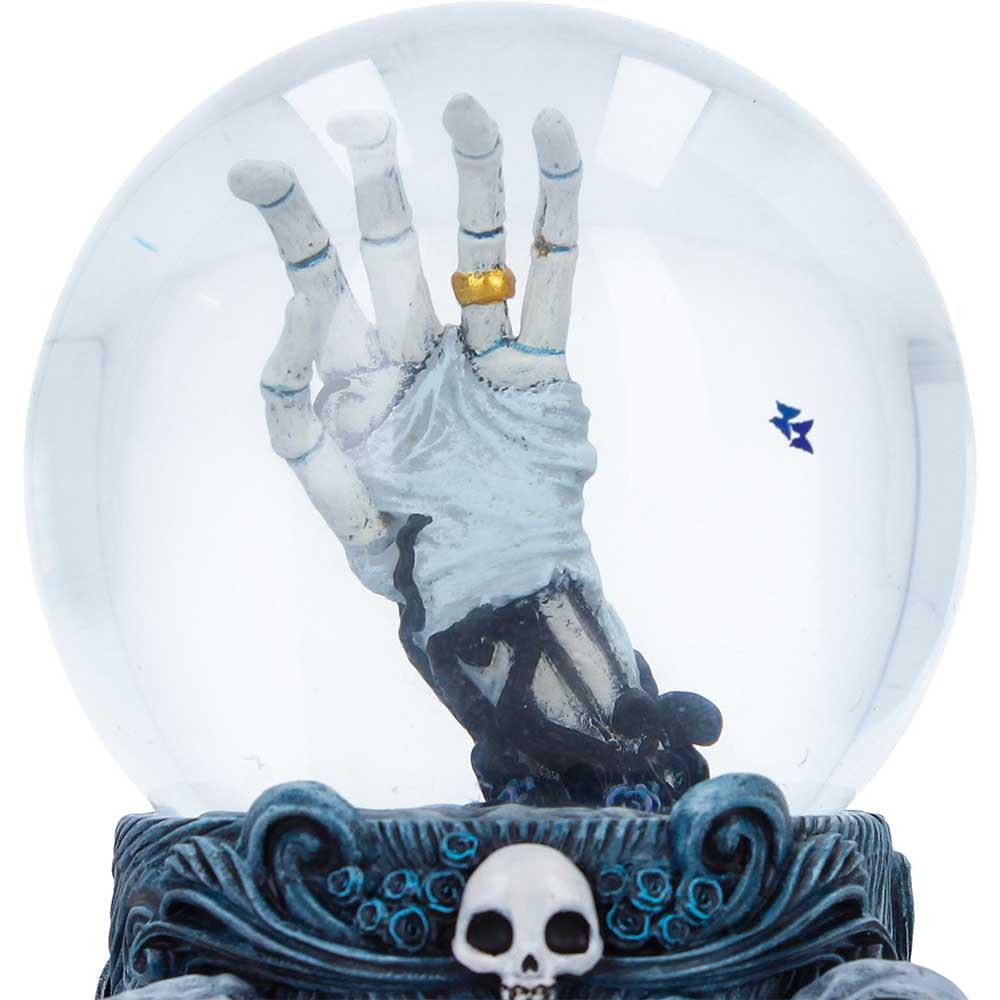 Corpse Bride Emily Hand Snow Globe Tim Burton Licensed Gothic Ornament Art