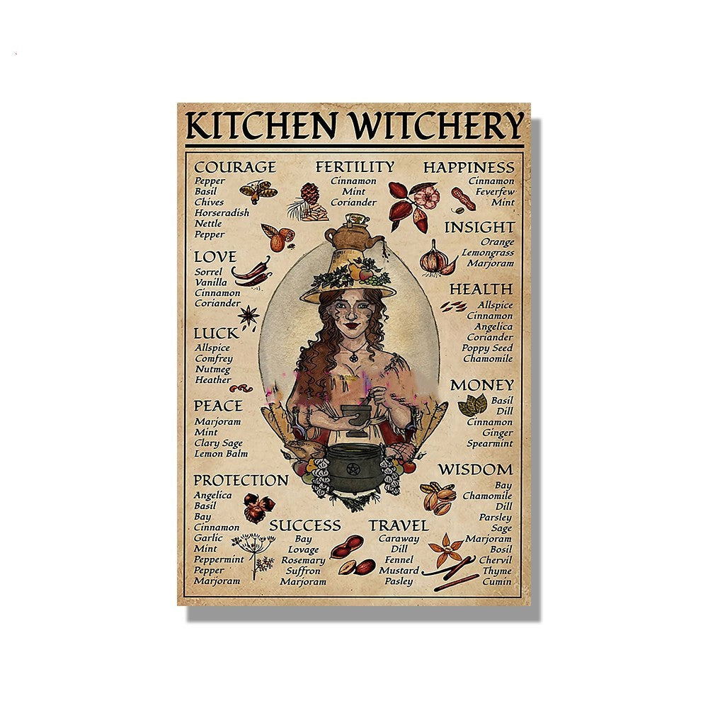 Itchcraft Witchery Funny Witch Magic Brujeria Nordic Poster