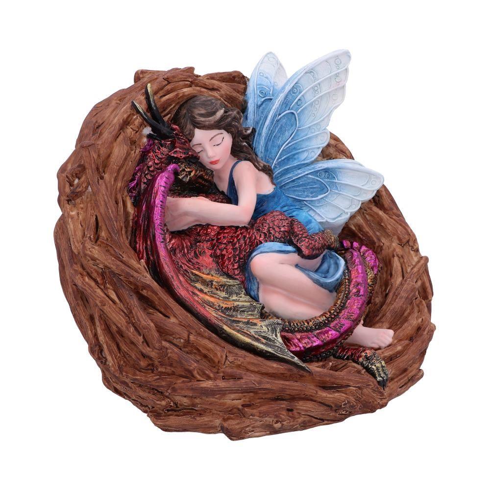 Enchanted Fairy and Dragon Mystical Creature Figurine Fantasy Statue  Art decor