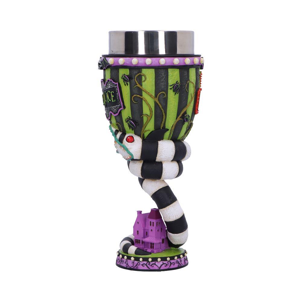 Official Beetlejuice Chalice Licensed Gothic Goblet Movie Memorabilia Art Decor