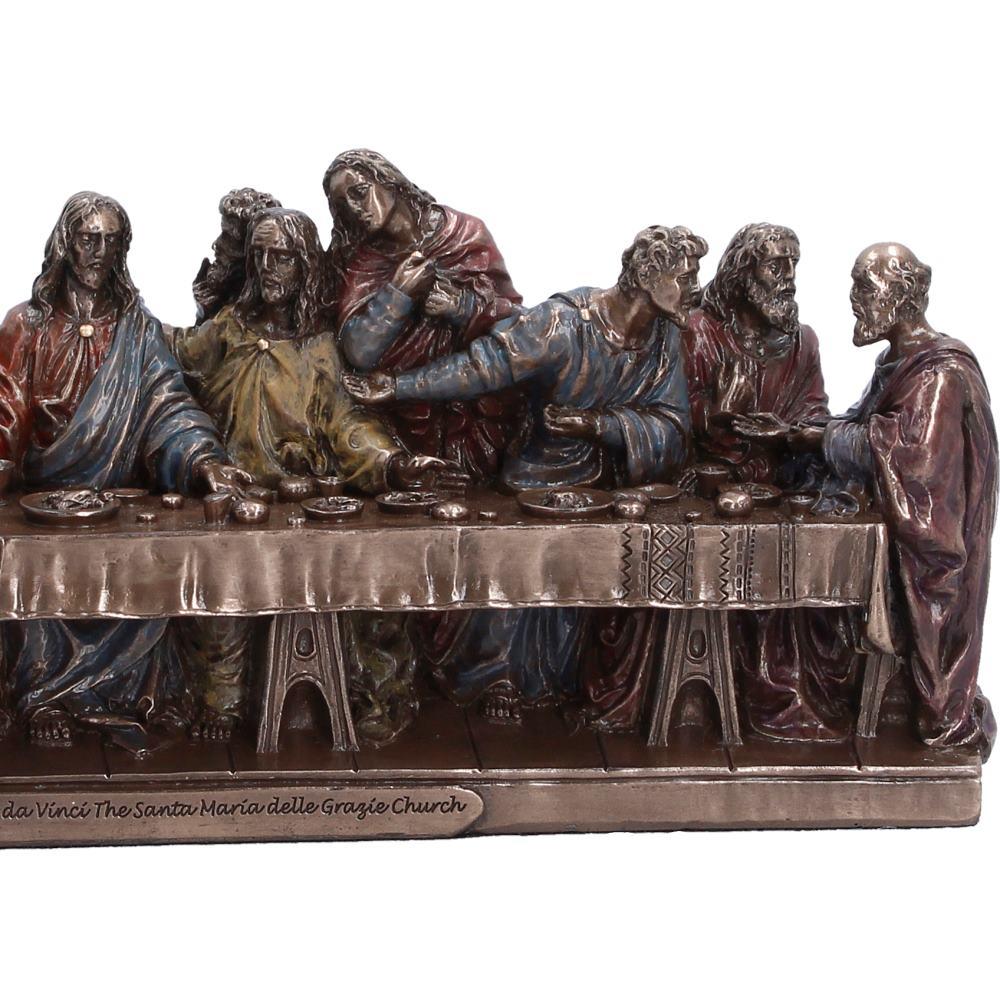 Last Supper Statue Figurine Ornament Jesus Christ 12 Apostles Christian Decor