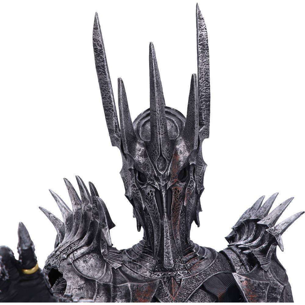 Lord of the Rings Sauron Bust Officially Licensed Dark Fantasy Gothic Ornament