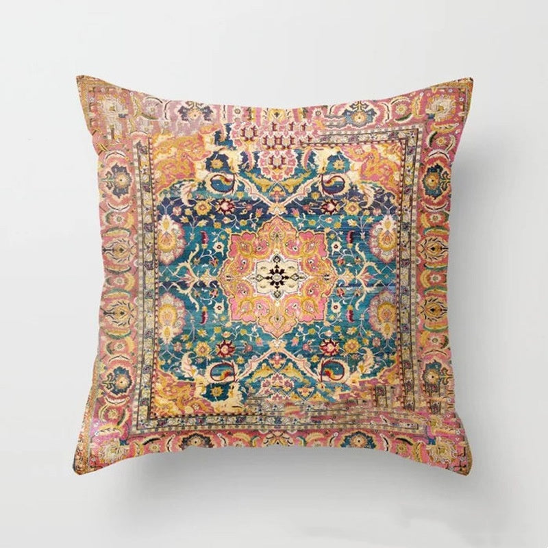 Indian Bohemian Light Luxury Living Room Sofa Bedroom Cushion Lumbar Pillow