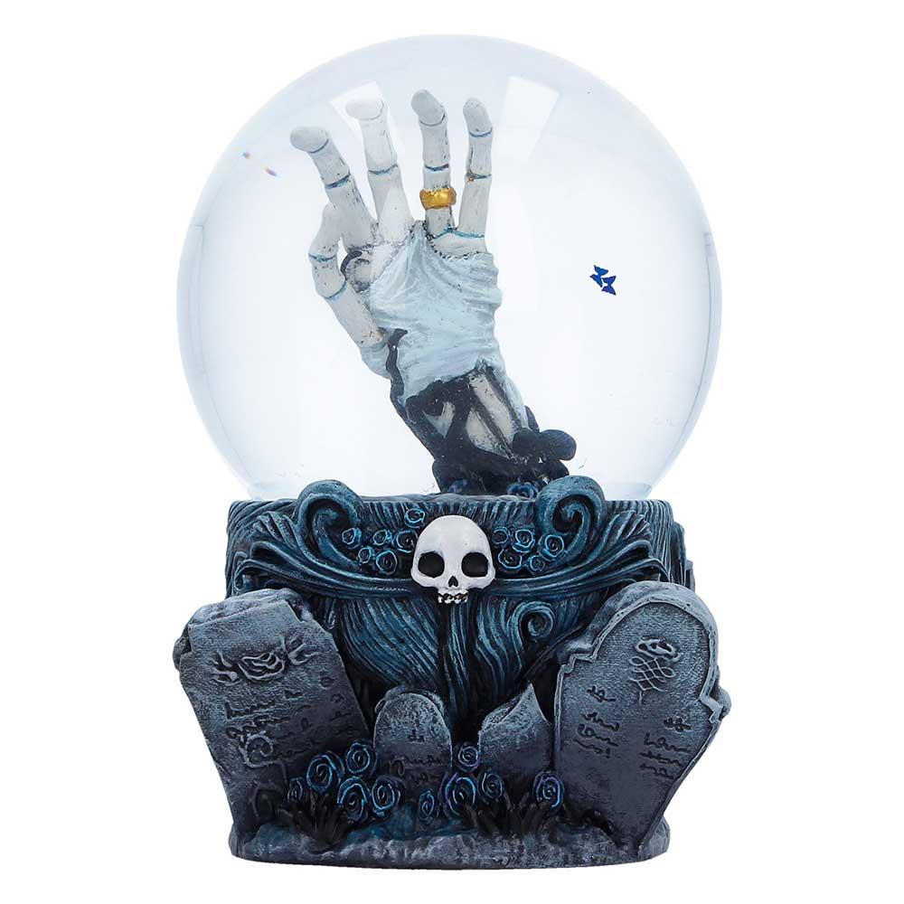 Corpse Bride Emily Hand Snow Globe Tim Burton Licensed Gothic Ornament Art