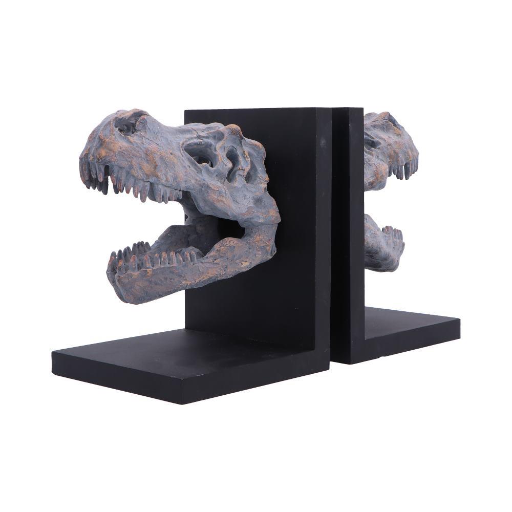 Tyrannosaurus Rex Skull Bookends Dinosaur Skeleton Display Jurassic Decor