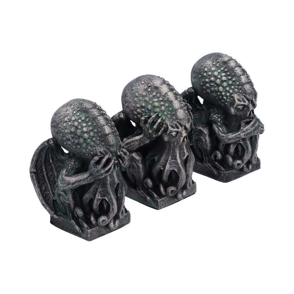 Nemesis Now Three Wise Cthulhu Gothic Figurines Fantasy Lovecraft Inspired Gift