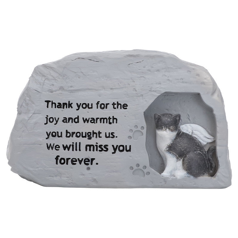 Resin Pet Urn Animal Memorial Supplies