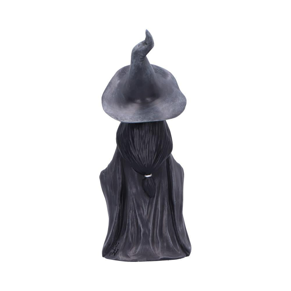 Dazzle Little Souls Figurine Witch Spirit with Cauldron Fantasy Wiccan Gothic Decor