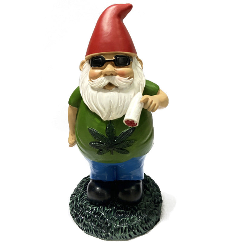 Tree Peeking Gnome Window Decor - Whimsical Garden Statue, Hand-Painted Resin Gnome Figurine, Fun Outdoor Decoration for Trees or Fences