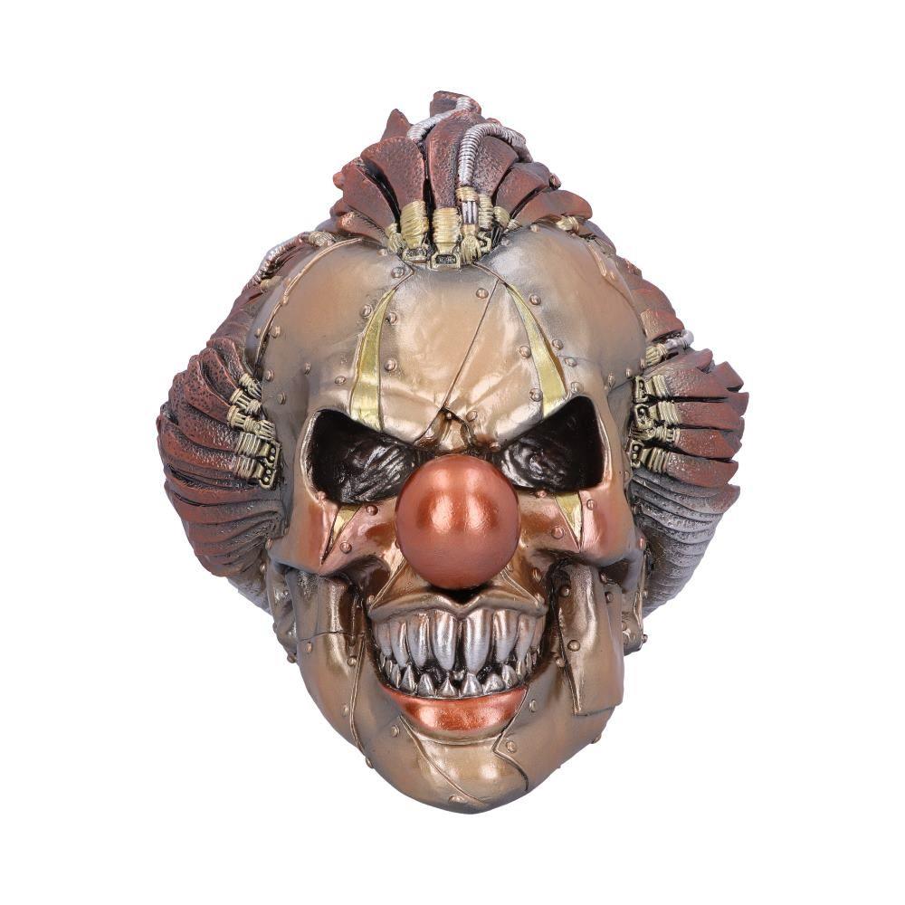 Horror Steampunk Clown Skull Ornament Gothic Halloween Decor Collectible Statue