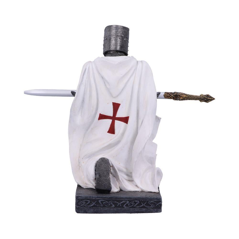 Medieval Knight Pen Holder | Templar Crusader Design | Unique Office Desk Accessory | Gothic Gift Idea