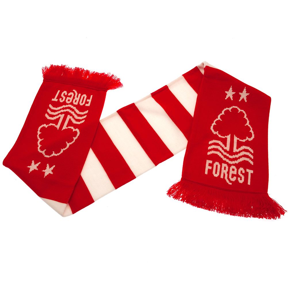 Nottingham Forest FC Bar Scarf Official Licensed Football Club Merch Fashion Fan Gift