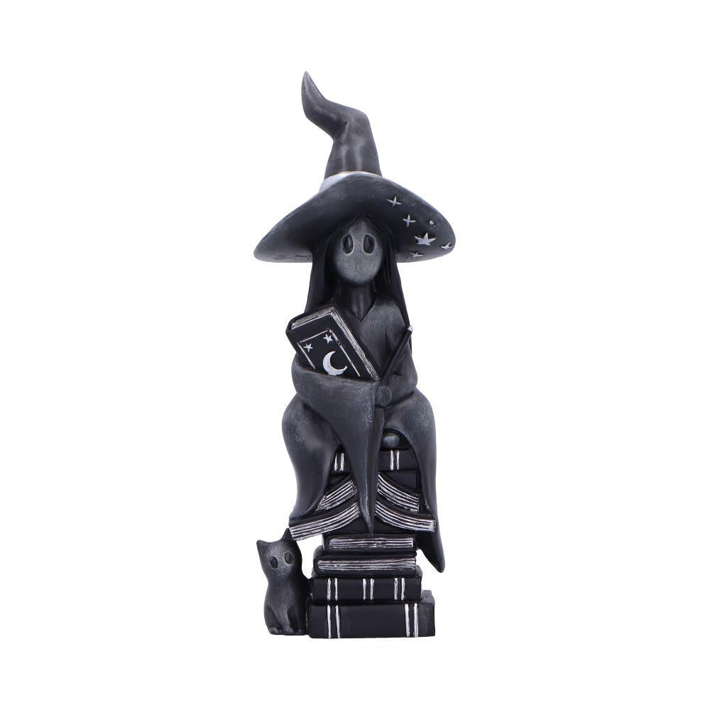 Little Souls Shine Figurine Mystical Witch & Spell book Gothic Wiccan Altar Decor