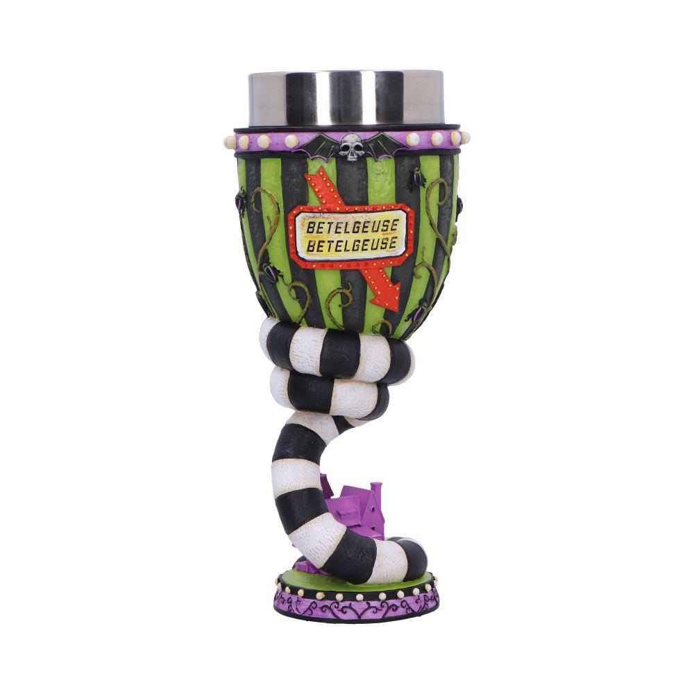 Official Beetlejuice Chalice Licensed Gothic Goblet Movie Memorabilia Art Decor