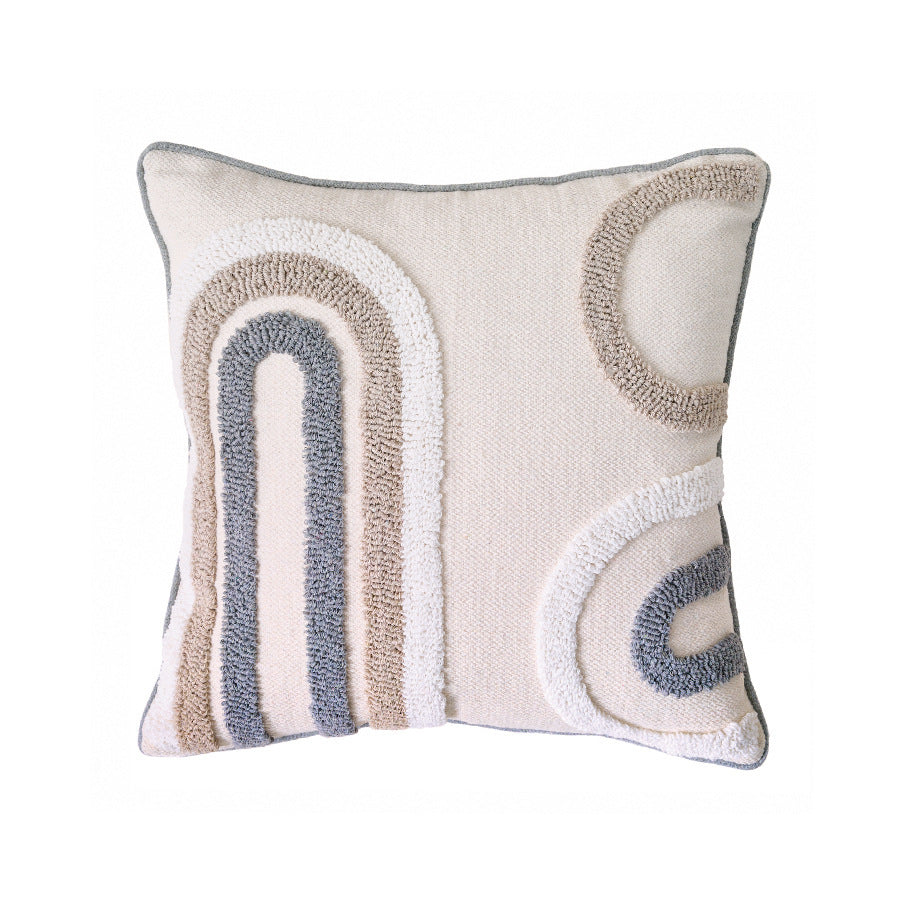 Cotton And Linen Bohemian Ins Style Pillow Sofa Living Room And Bedside Backrest Bay Window Tassel Cushion Cover