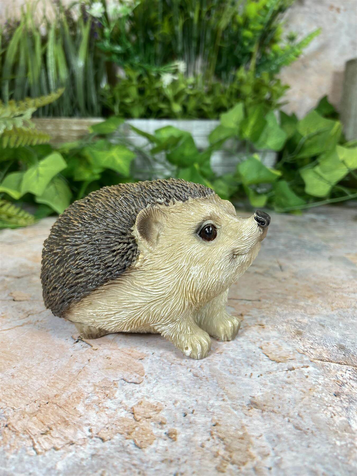 Adorable Realistic Hedgehog Figurine Perfect Garden Ornament Lawn Decor-Osiris Craftworks