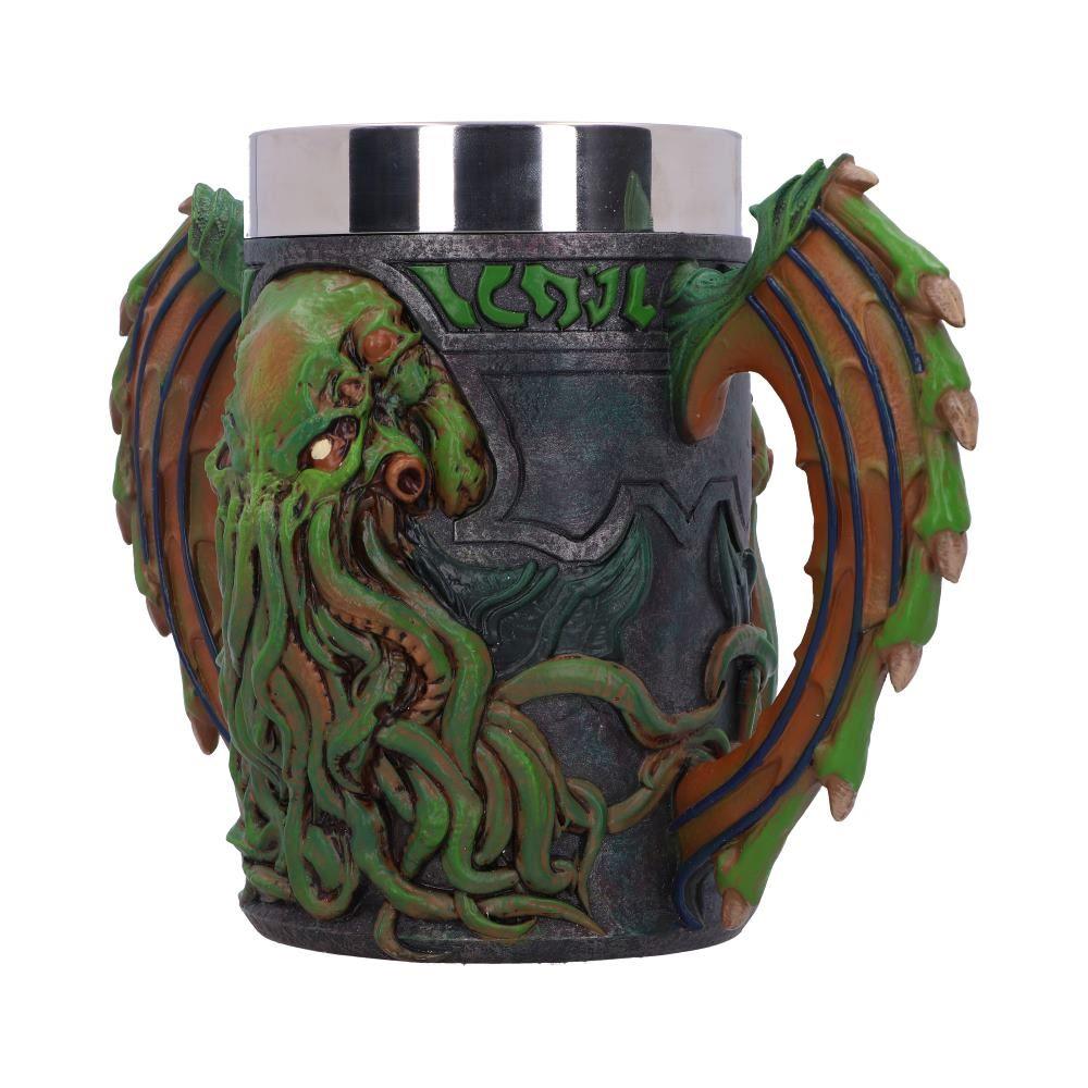 Cthulhu Gothic Fantasy Drinking Tankard Halloween Mythical Horror Art Decor Gift