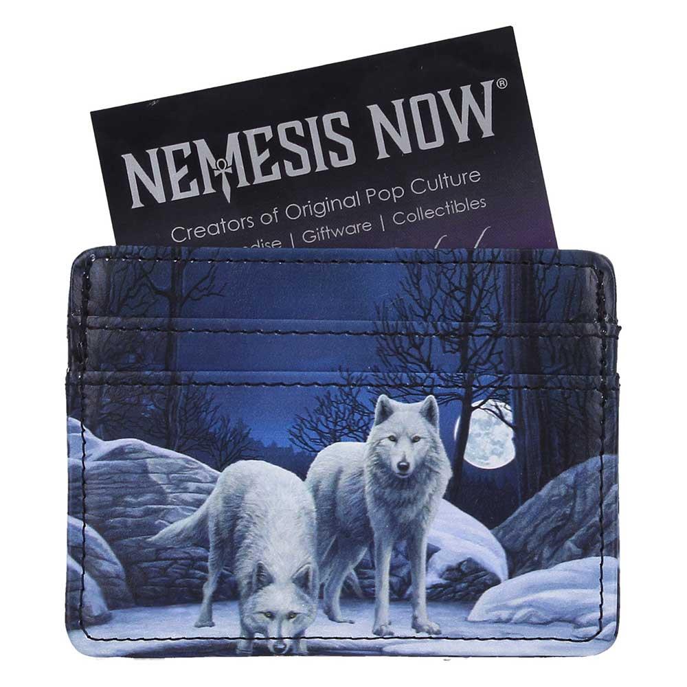 LP Warriors of Winter Card Holder Wolf Moon Fantasy Gothic Wallet