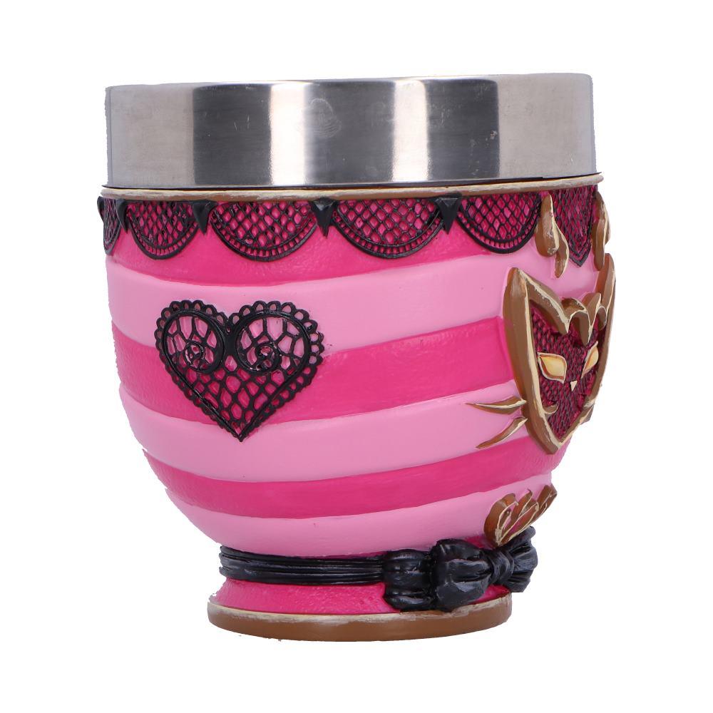 Alice in Wonderland Cheshire Cat Cup Pinkys Up Mug Fantasy Drinkware Stainless Steel Liner