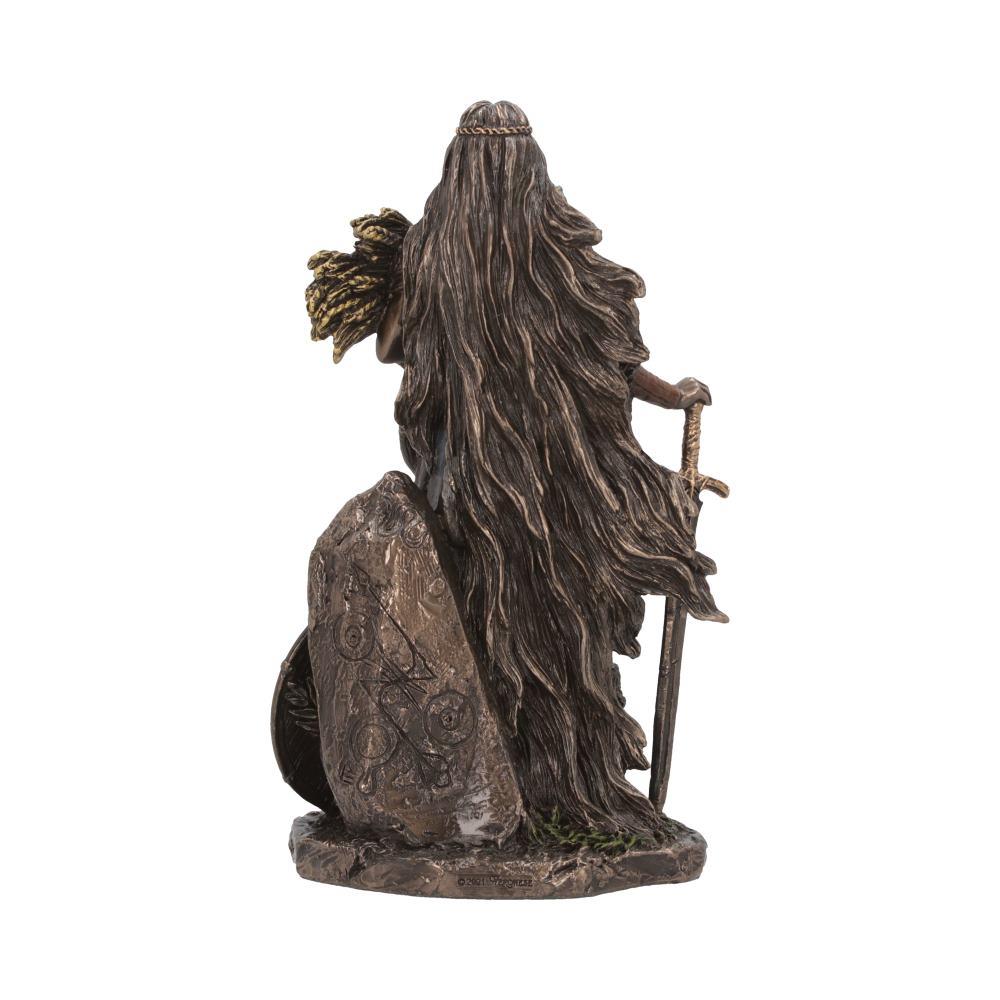Sif Norse Goddess Bronze Figurine Mythological Viking Earth Mother Statue Decor