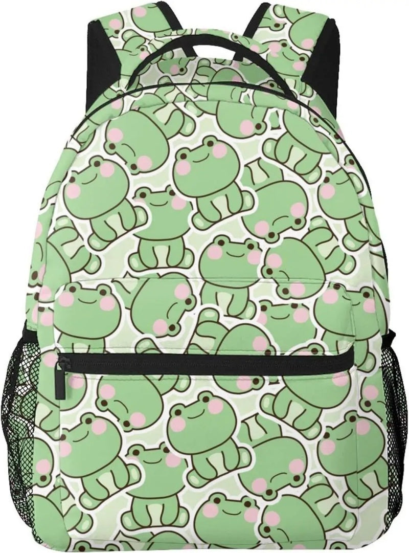 Large Capacity Laptop Bag Waterproof Lightweight Frog