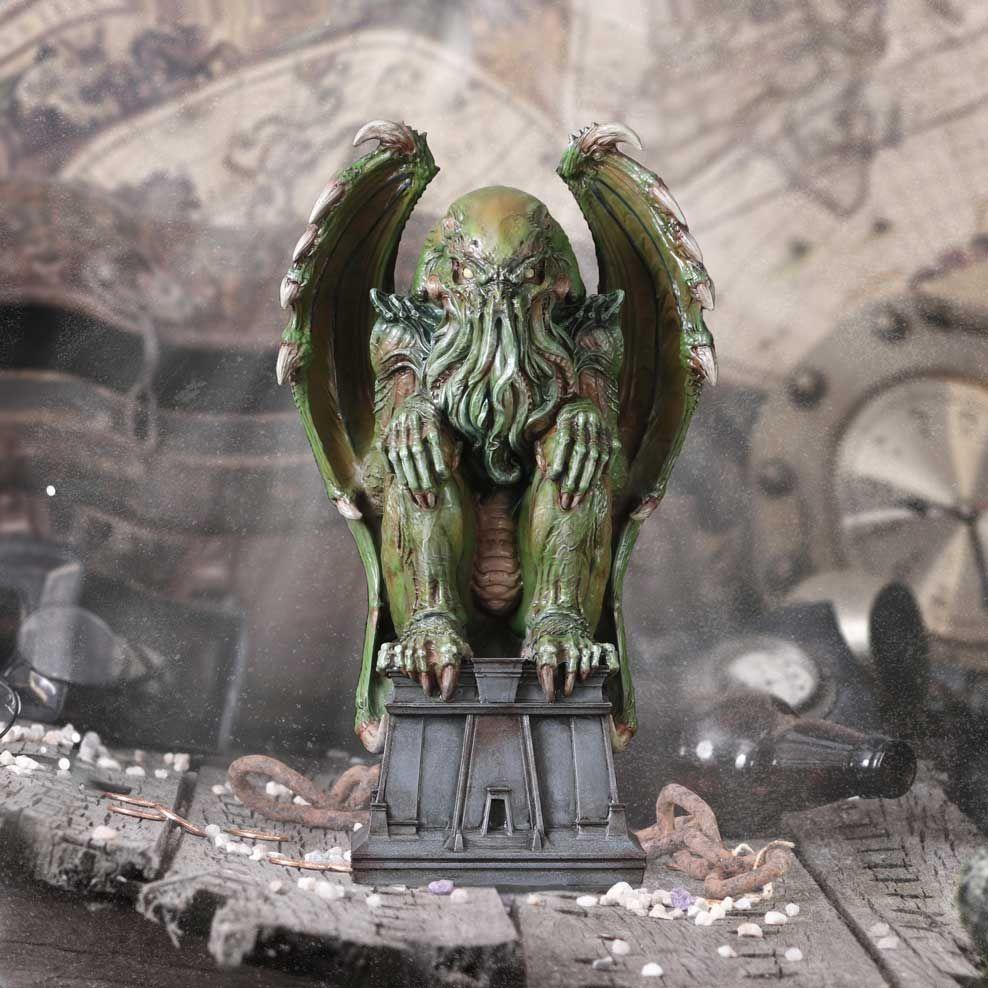 James Ryman Cthulhu Figurine 32cm | Gothic Mythos Collectible Resin Ornament, Hand-Painted