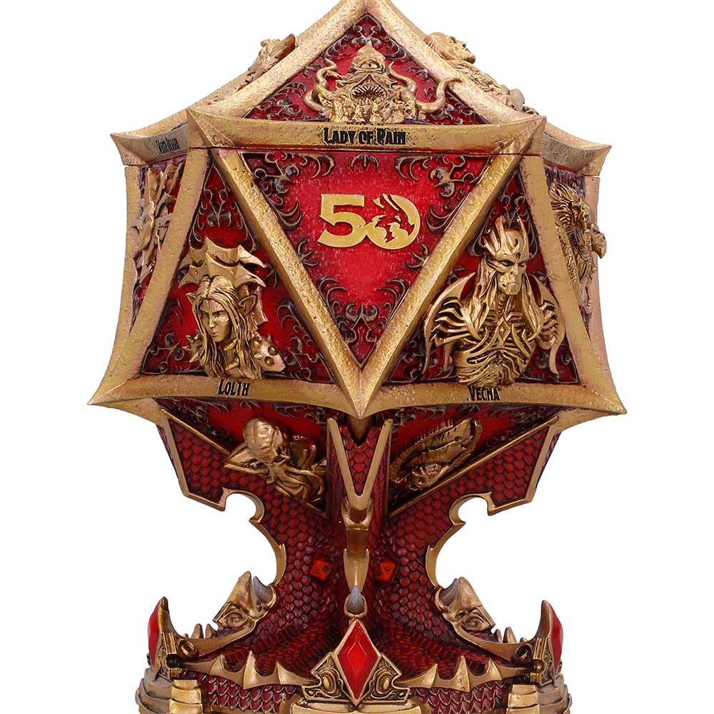 Dungeons & Dragons 50th Anniversary Collector Box Statue Figurine D20 Display