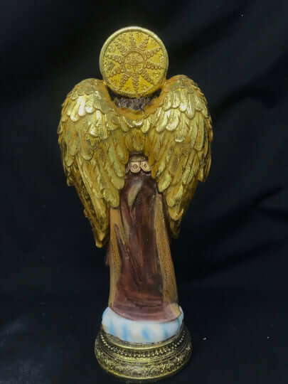 Archangel Zadkiel Statue Religious Figurine Sculpture Ornament Angel of Freedom Statue