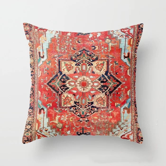 Indian Bohemian Light Luxury Living Room Sofa Bedroom Cushion Lumbar Pillow