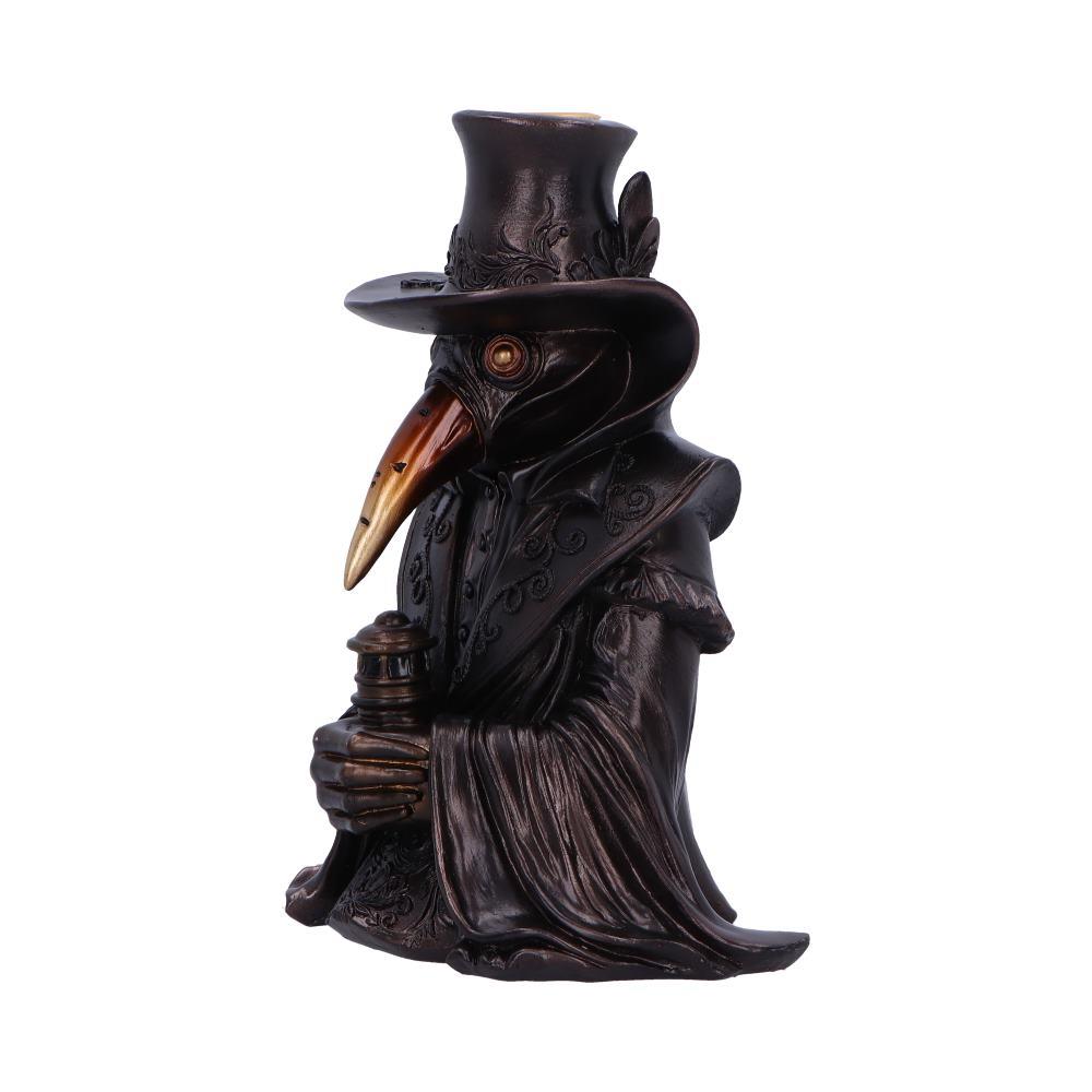 Backflow Incense Burner Plague Doctor Figurine Gothic Cone Holder Ornament