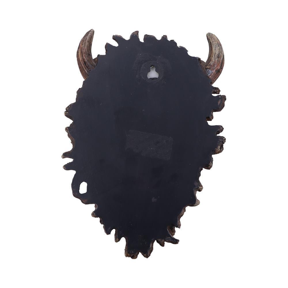 Autumn Horned Forest Spirit Ornament Woodland Pagan Plaque Wiccan Decor