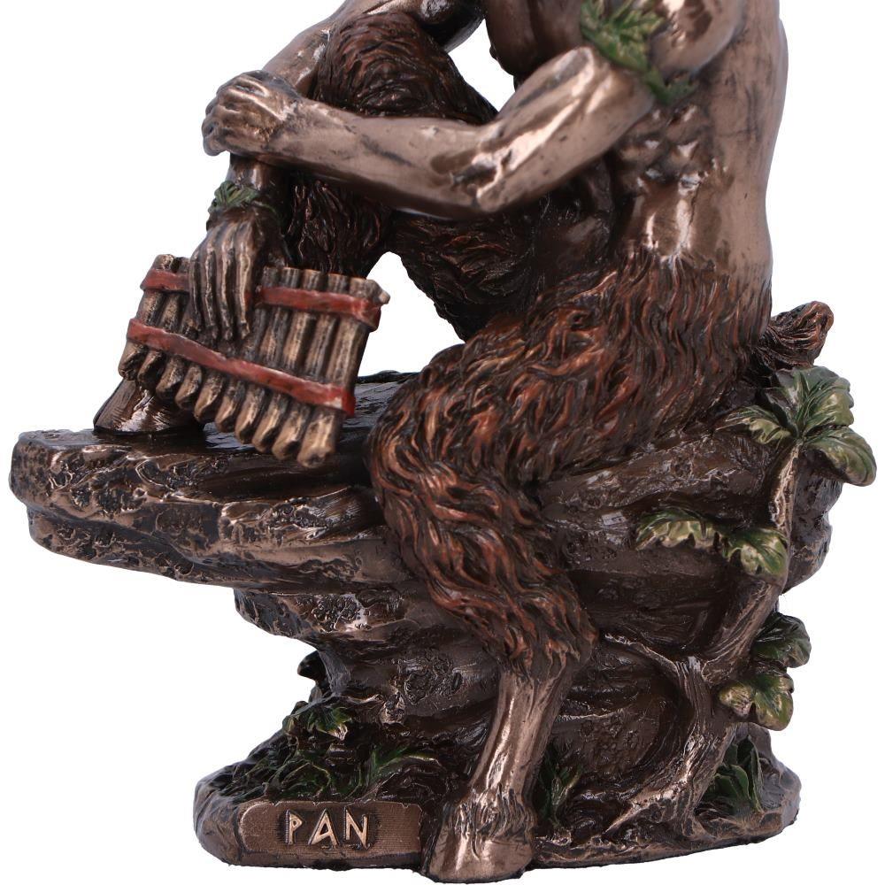 Pan God of Nature Figurine Greek Mythology Decor, Pagan Statue, Mythical Collectible