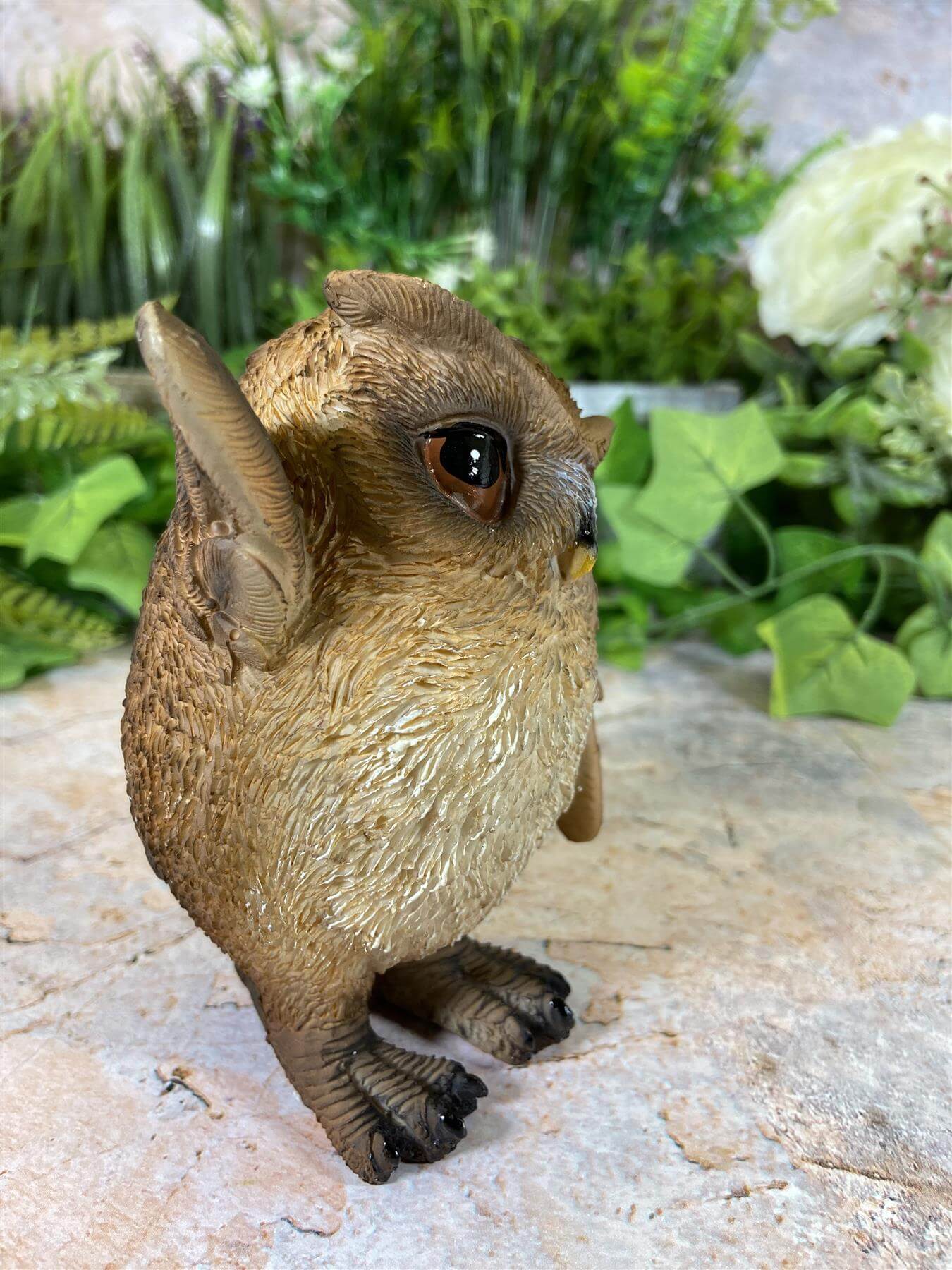 Hilarious Owl Resin Garden Ornament Home Decoration Lawn Decor-Osiris Craftworks