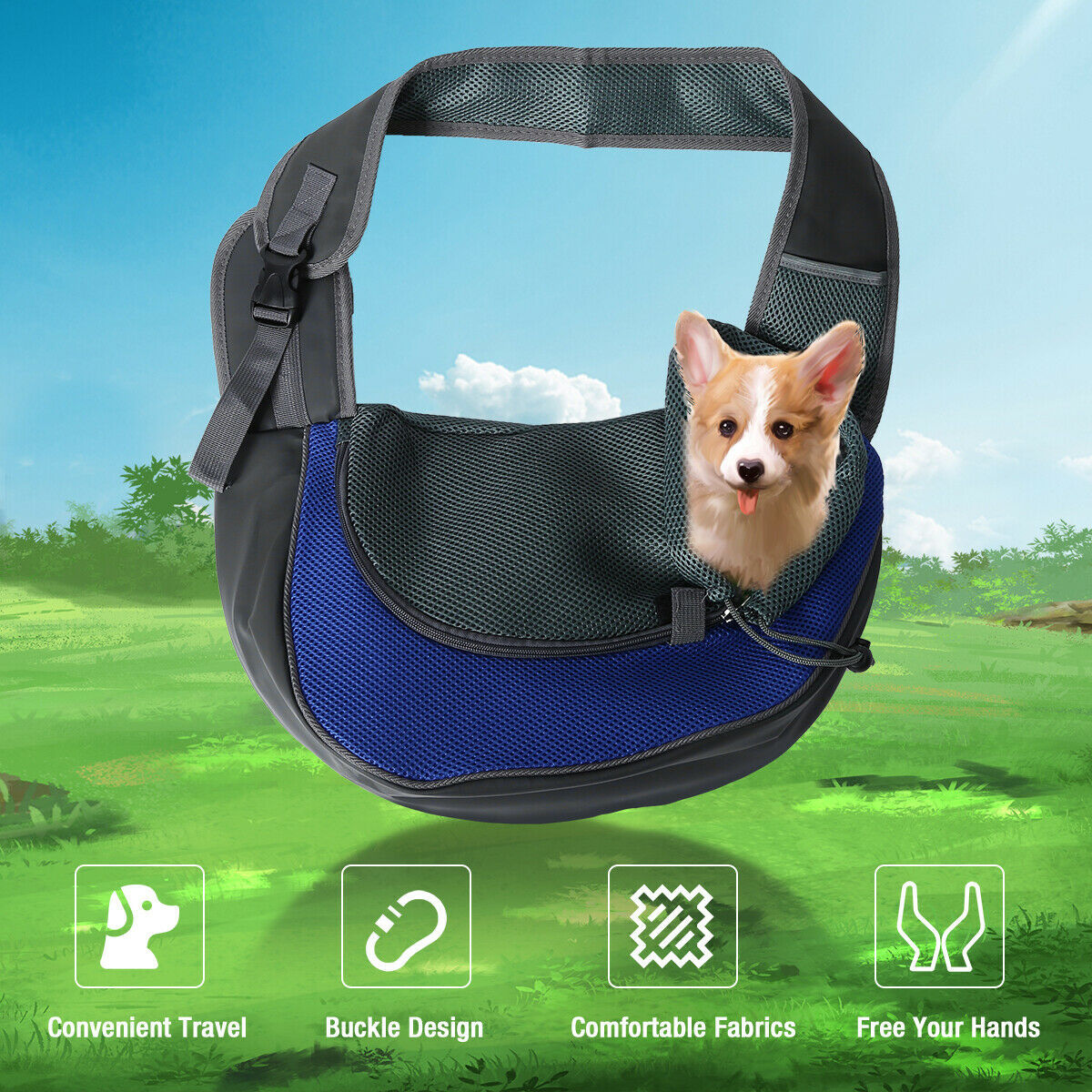 404 POPMARKET Dog Carrier Bag