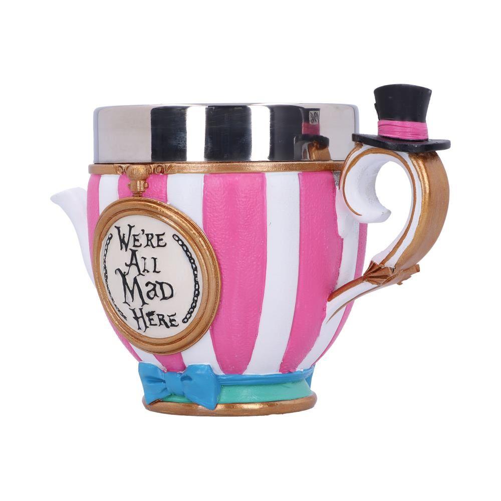Pinky's Up Mad Hatter "We're All Mad Here" Cup 11cm - Exclusive Nemesis  Collection