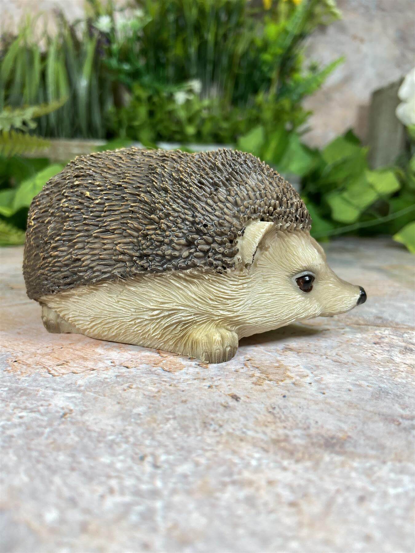 Adorable Realistic Hedgehog Figurine Perfect Garden Ornament Lawn Decor-Osiris Craftworks